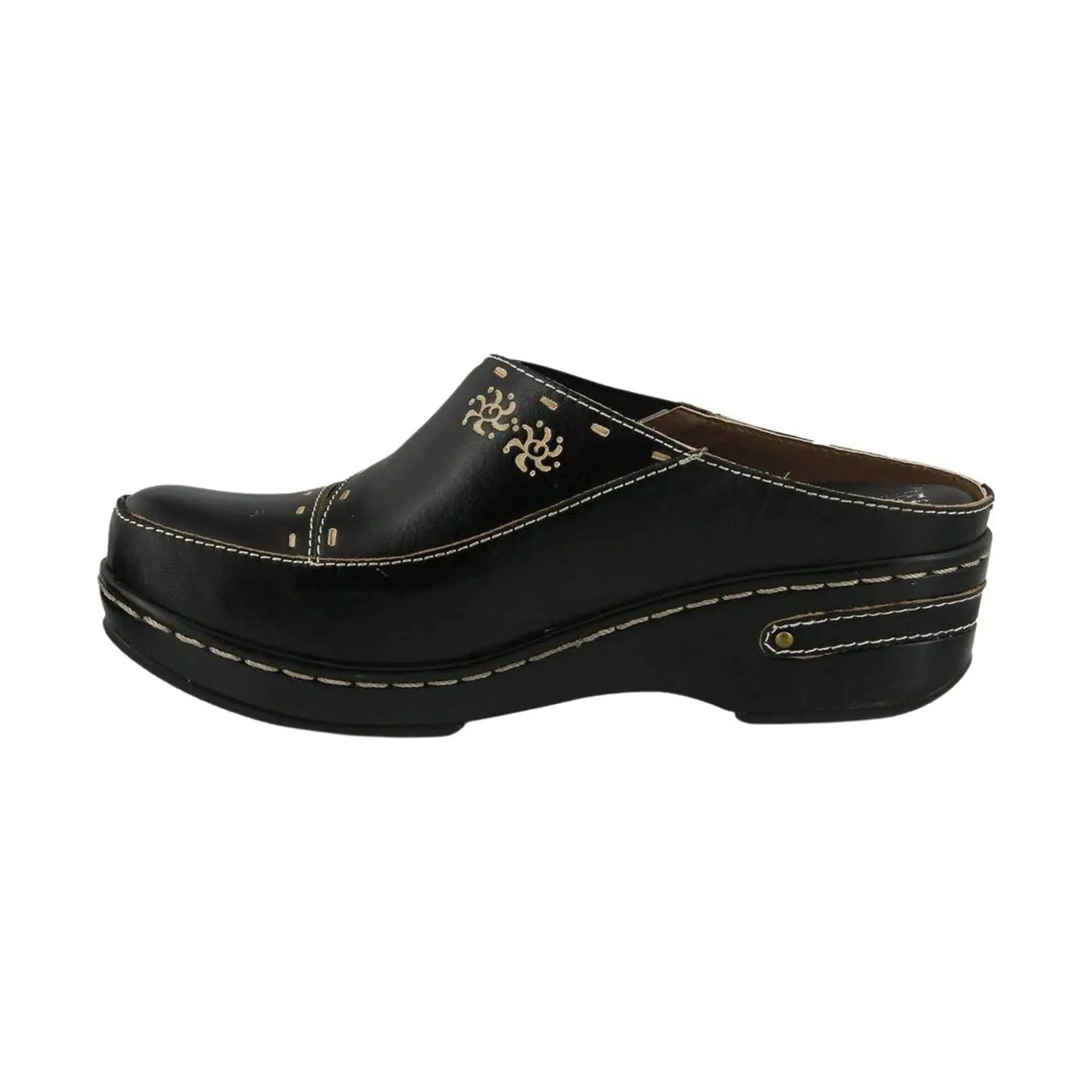 Spring Step L'artiste Women's Chino Clog - Black