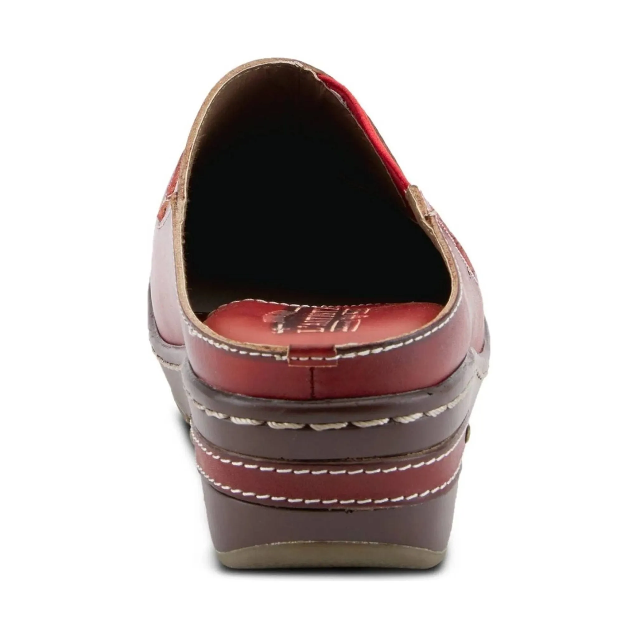 Spring Step L'artiste Women's Chino Clog - Red