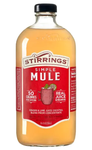Stirrings Simple Mule Ginger and Lime 750 ml