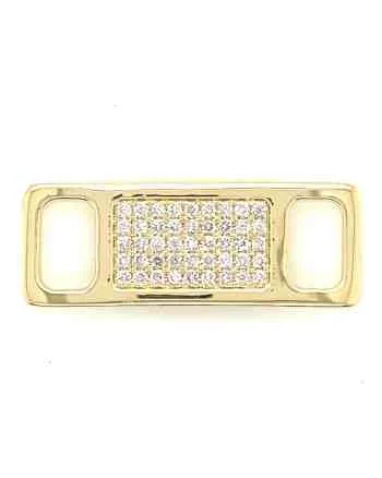 TAGS Sneaker Jewelry: 18K Yellow Gold with Diamonds