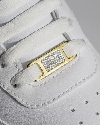 TAGS Sneaker Jewelry: 18K Yellow Gold with Diamonds