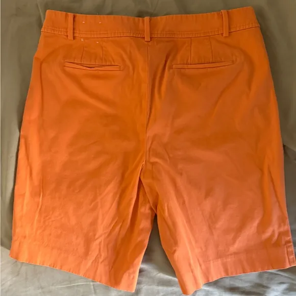 Talbots Perfect Orange Shorts