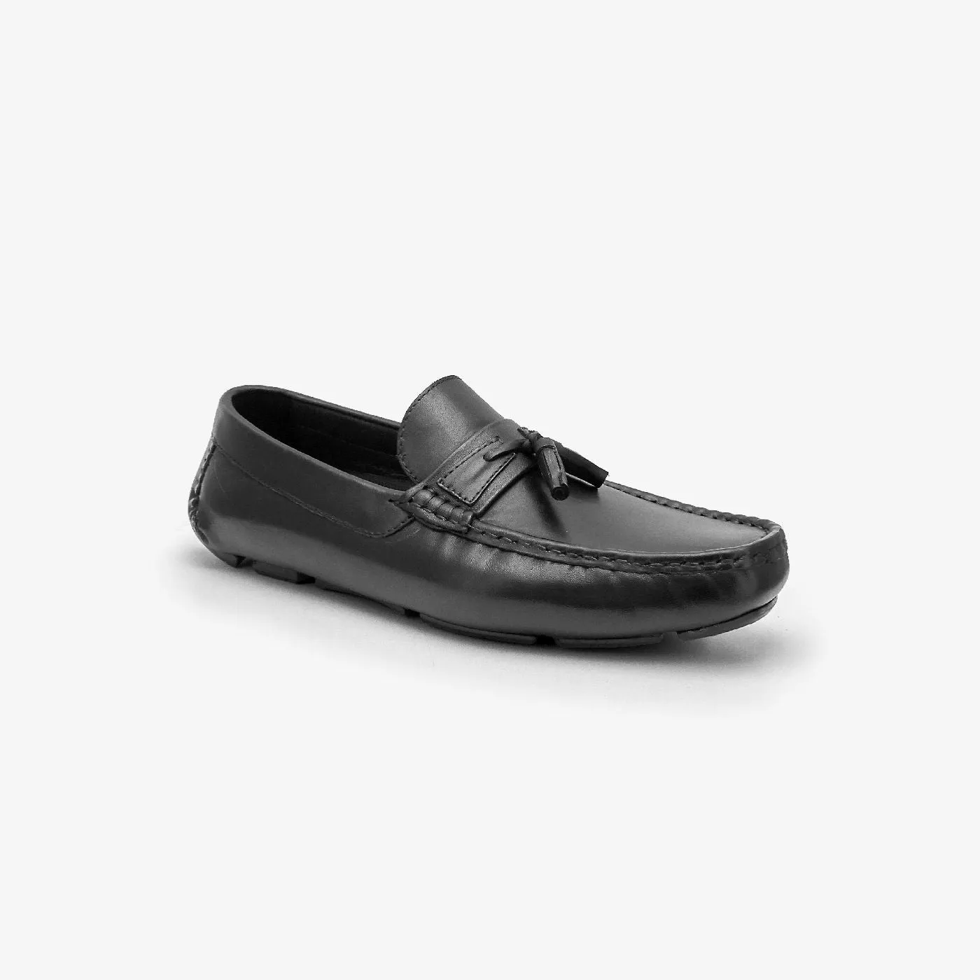 Tasseled  Leather Loafers