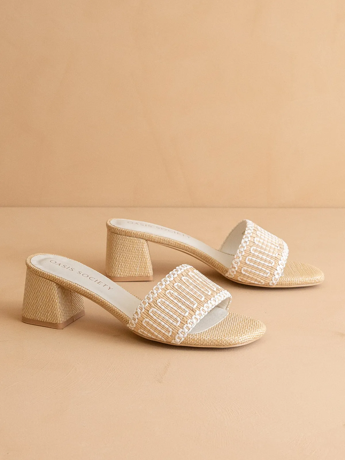 The Francesca | Natural Jute Mule Slide