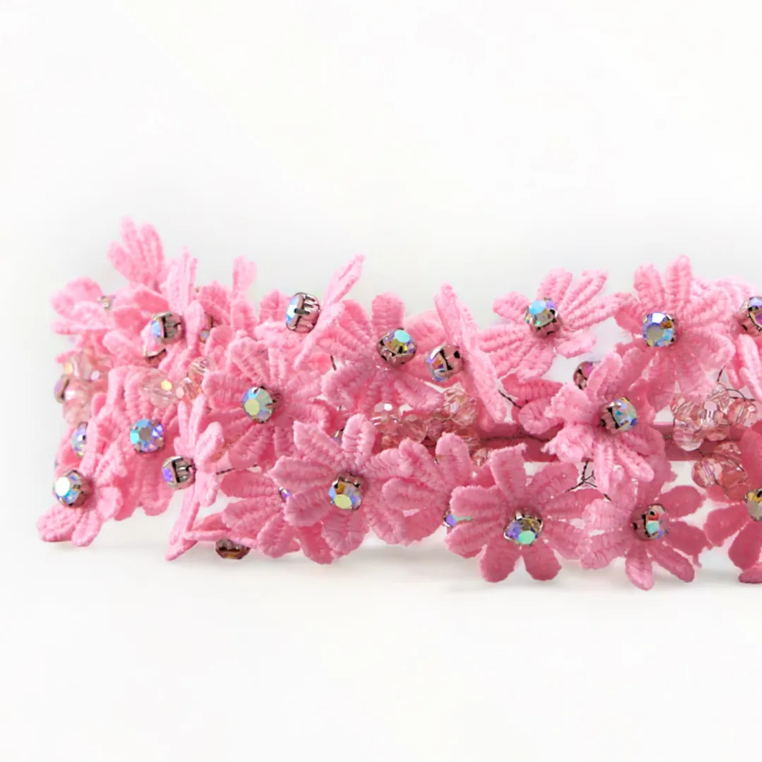 The Wanderstar Daisy Pink Girls Headband