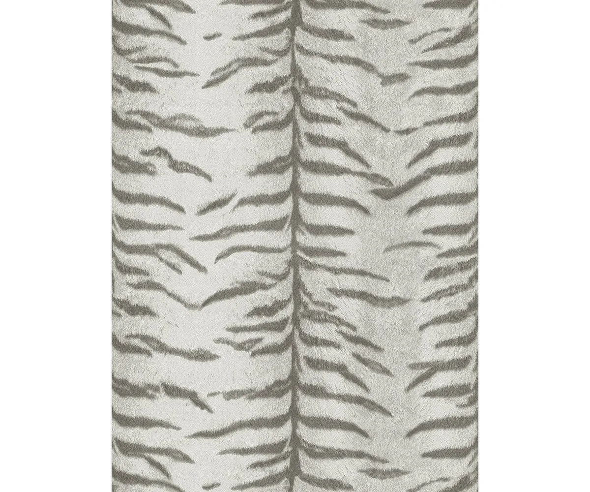 Tiger Skin Pattern Grey 5900-10 Wallpaper