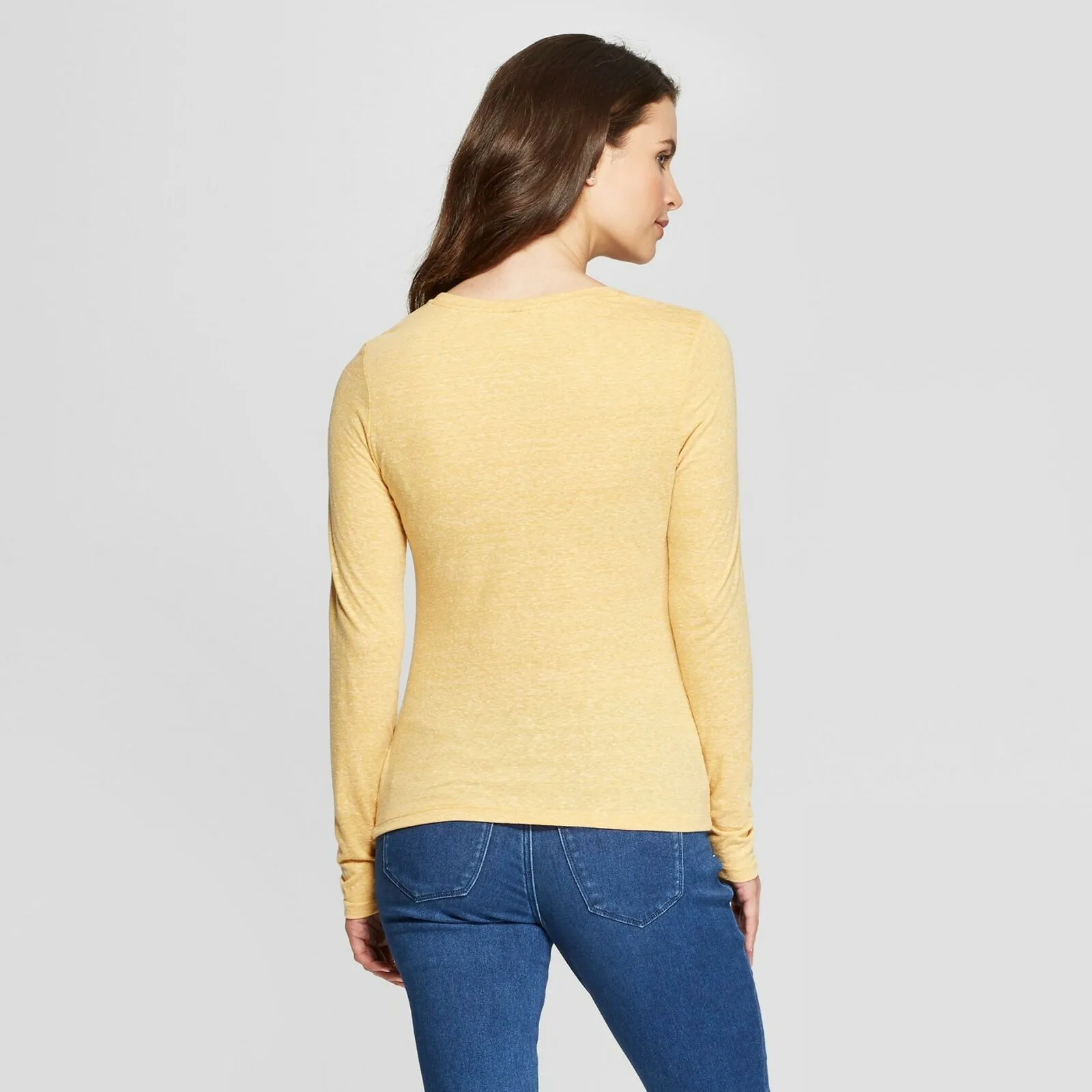 Universal Thread Women's Long Sleeve Twist Front T-Shirt