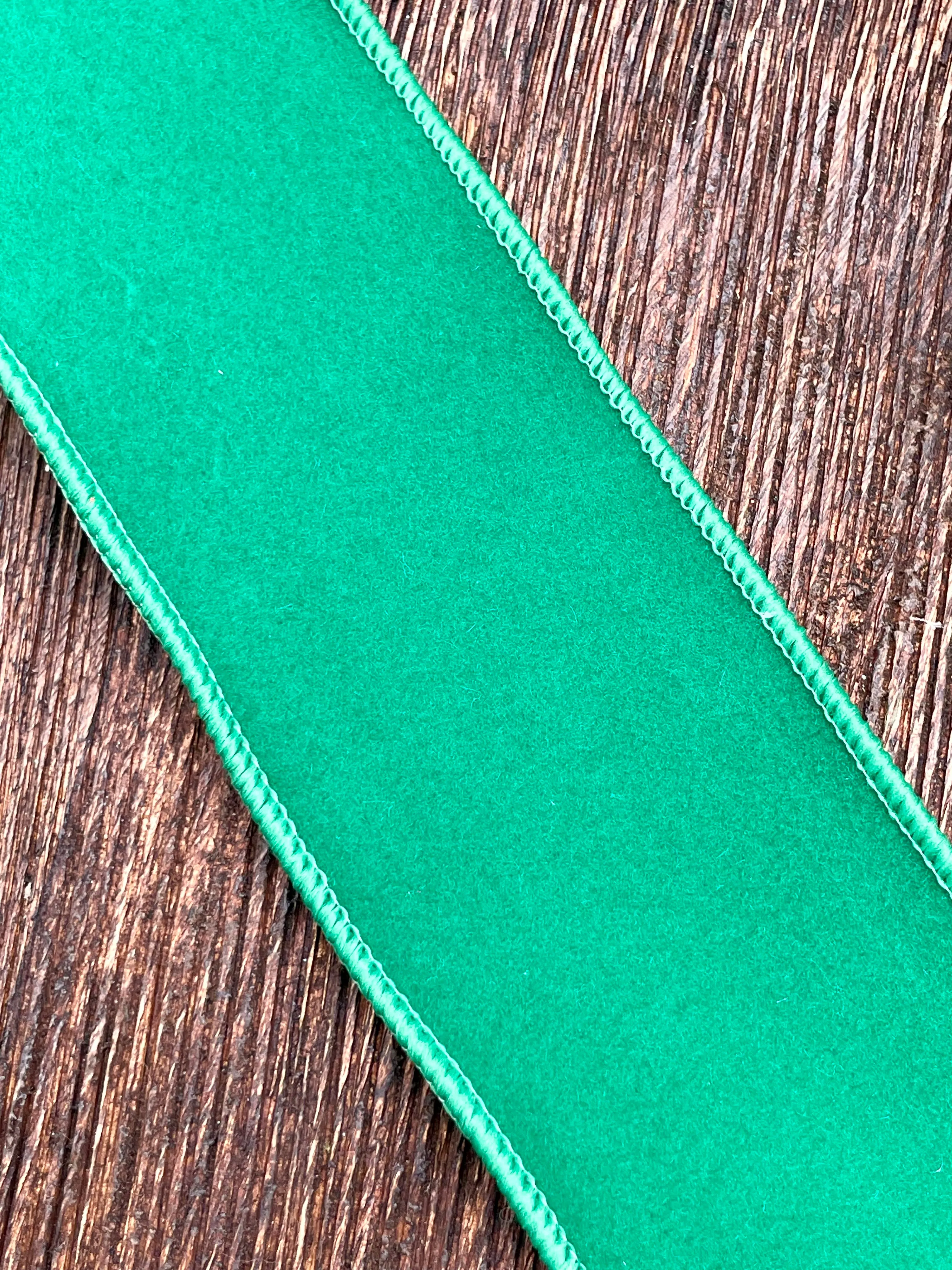 Velvet Wired Ribbon - 2.5" x 10yards