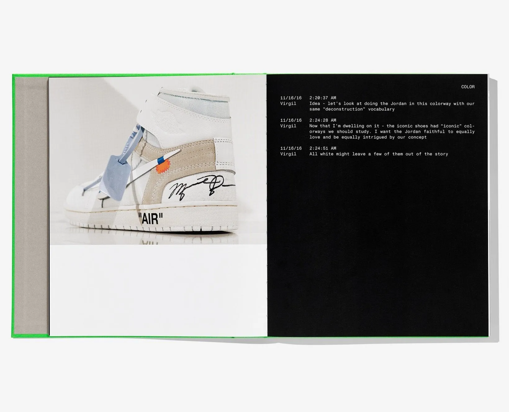 Virgil Abloh Nike ICONS