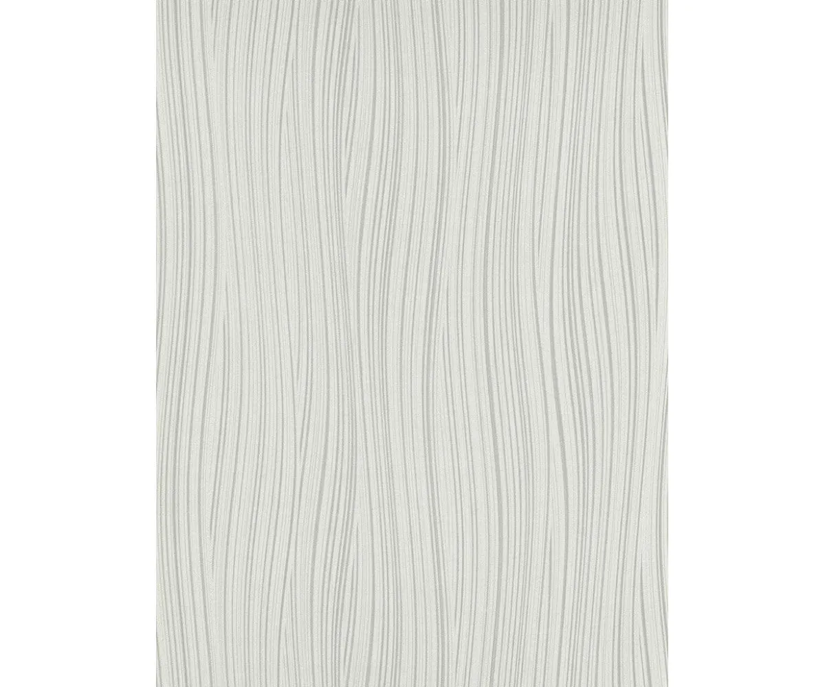 Wavy Lines Textile Textured Grey 5806-10 Wallpaper