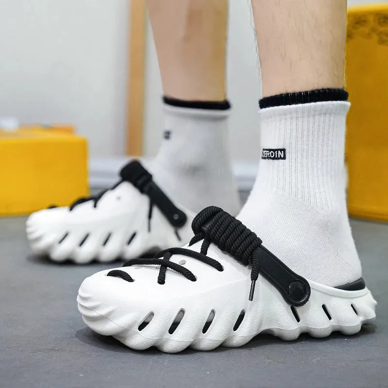 Wayfarer Bold Laced Clogs