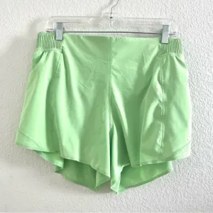 Women's Green Athletic Shorts