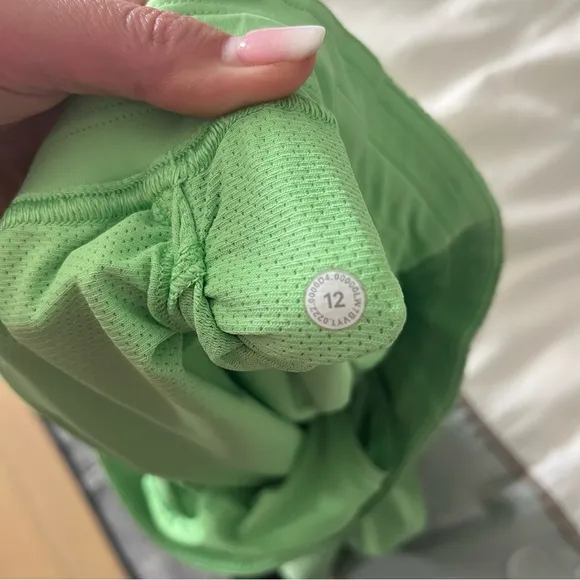 Women's Green Athletic Shorts
