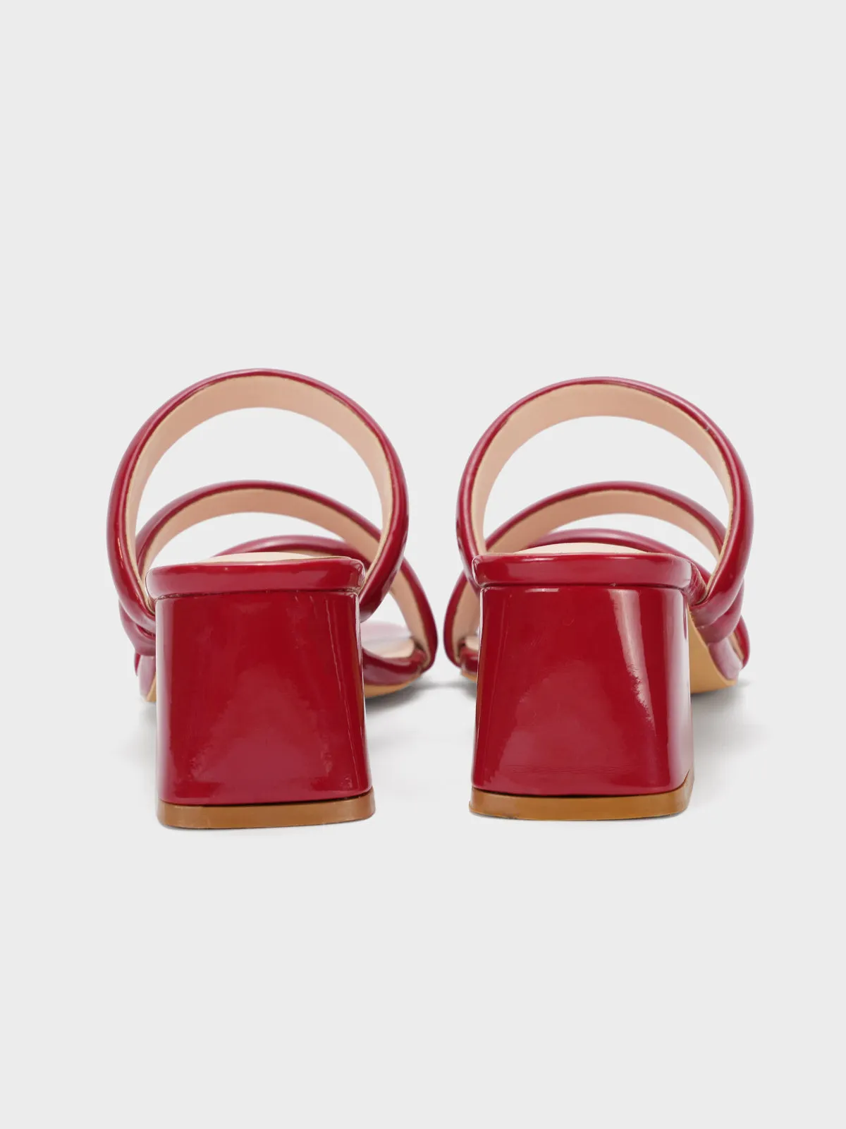 Womens "NEREUS" Patent Casual Sandals