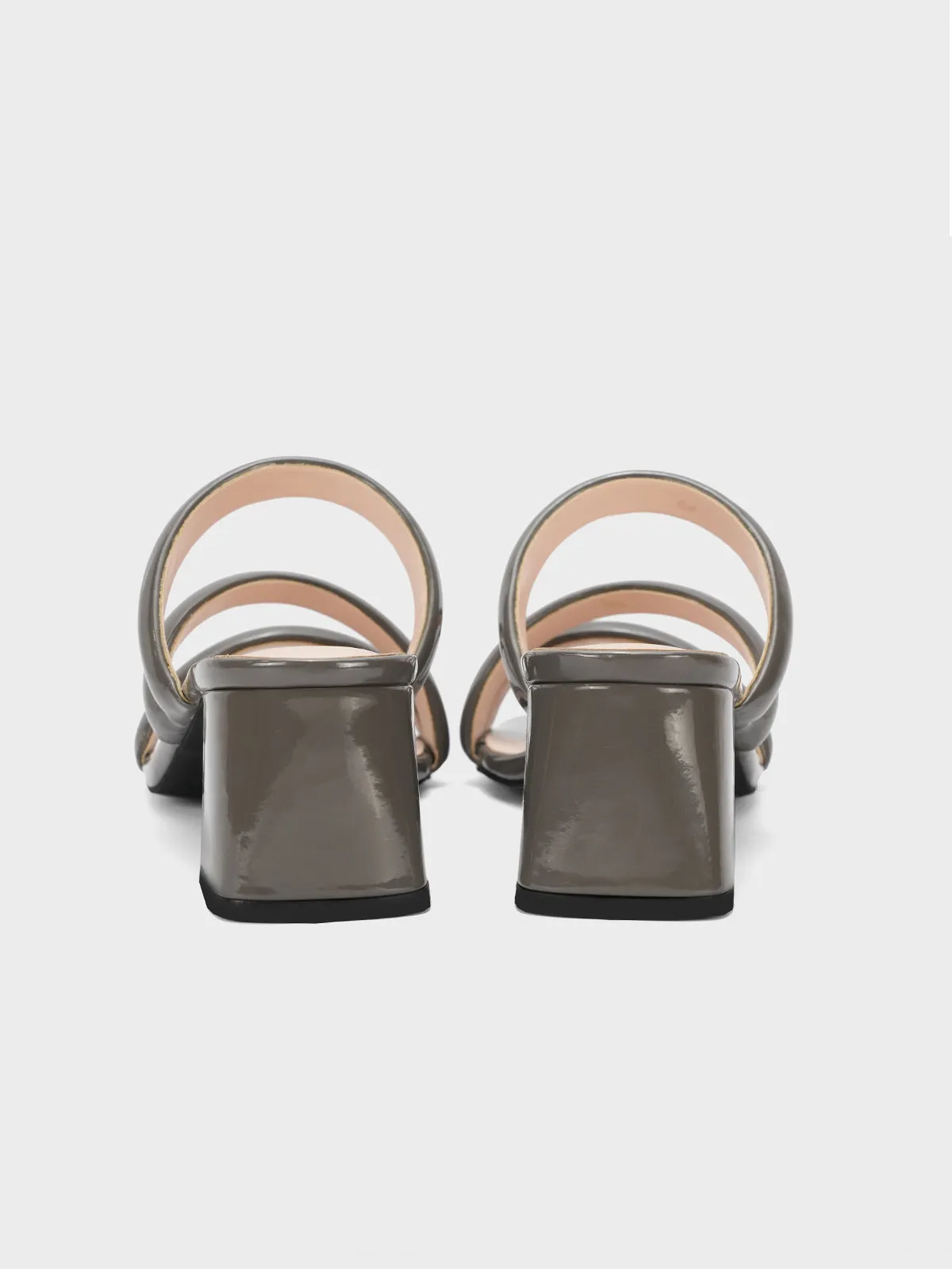 Womens "NEREUS" Patent Casual Sandals