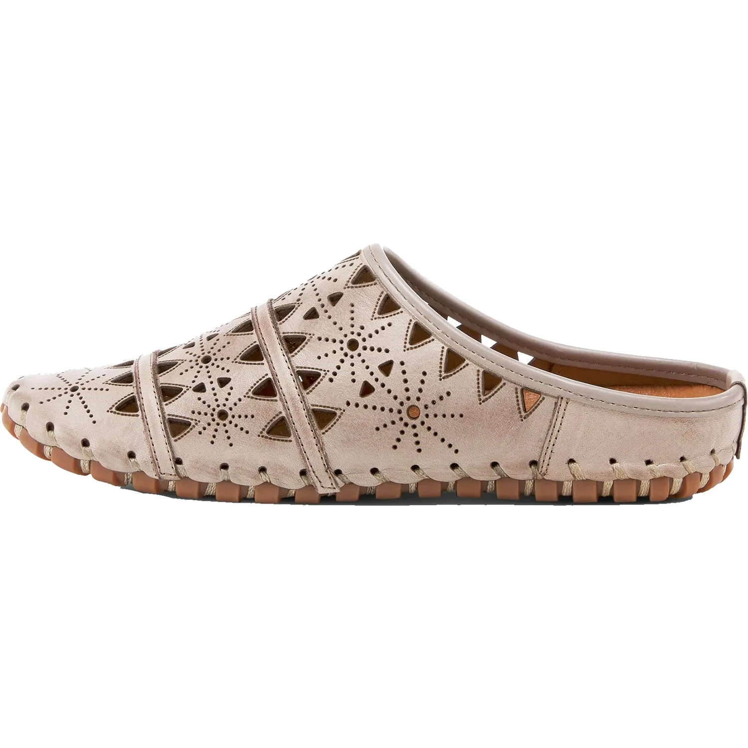 Women's Spring Step Fusalide Grey Leather