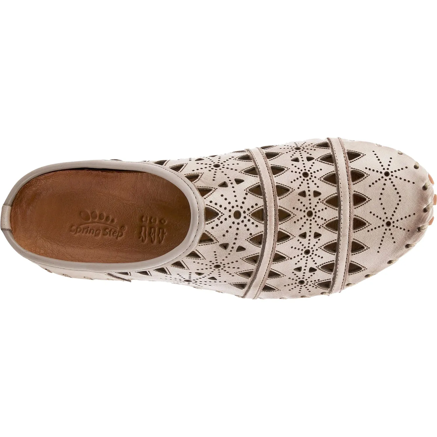 Women's Spring Step Fusalide Grey Leather