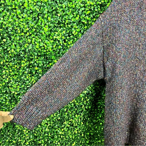ZARA | Metallic Turtleneck Sweater