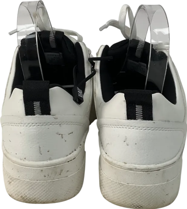 ZARA White Lace Up Trainers UK 5 EU 38 👠